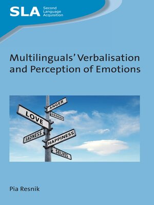 cover image of Multilinguals' Verbalisation and Perception of Emotions